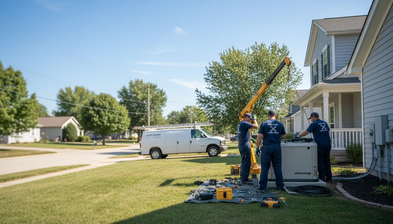 Generator Installation in Shumway, IL near me